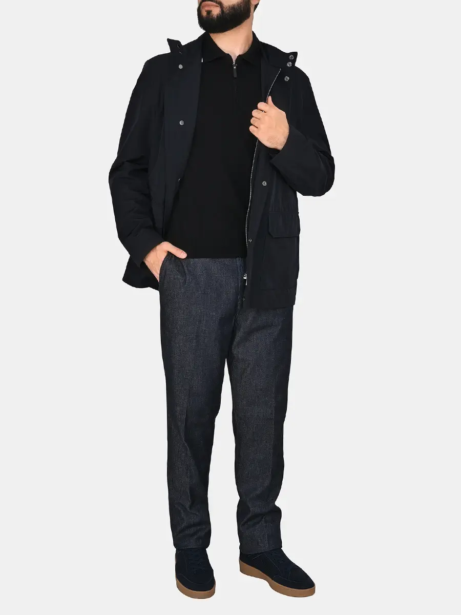 Куртка однотонная