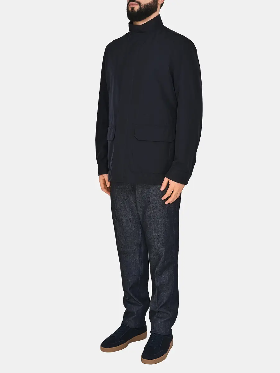 Куртка однотонная