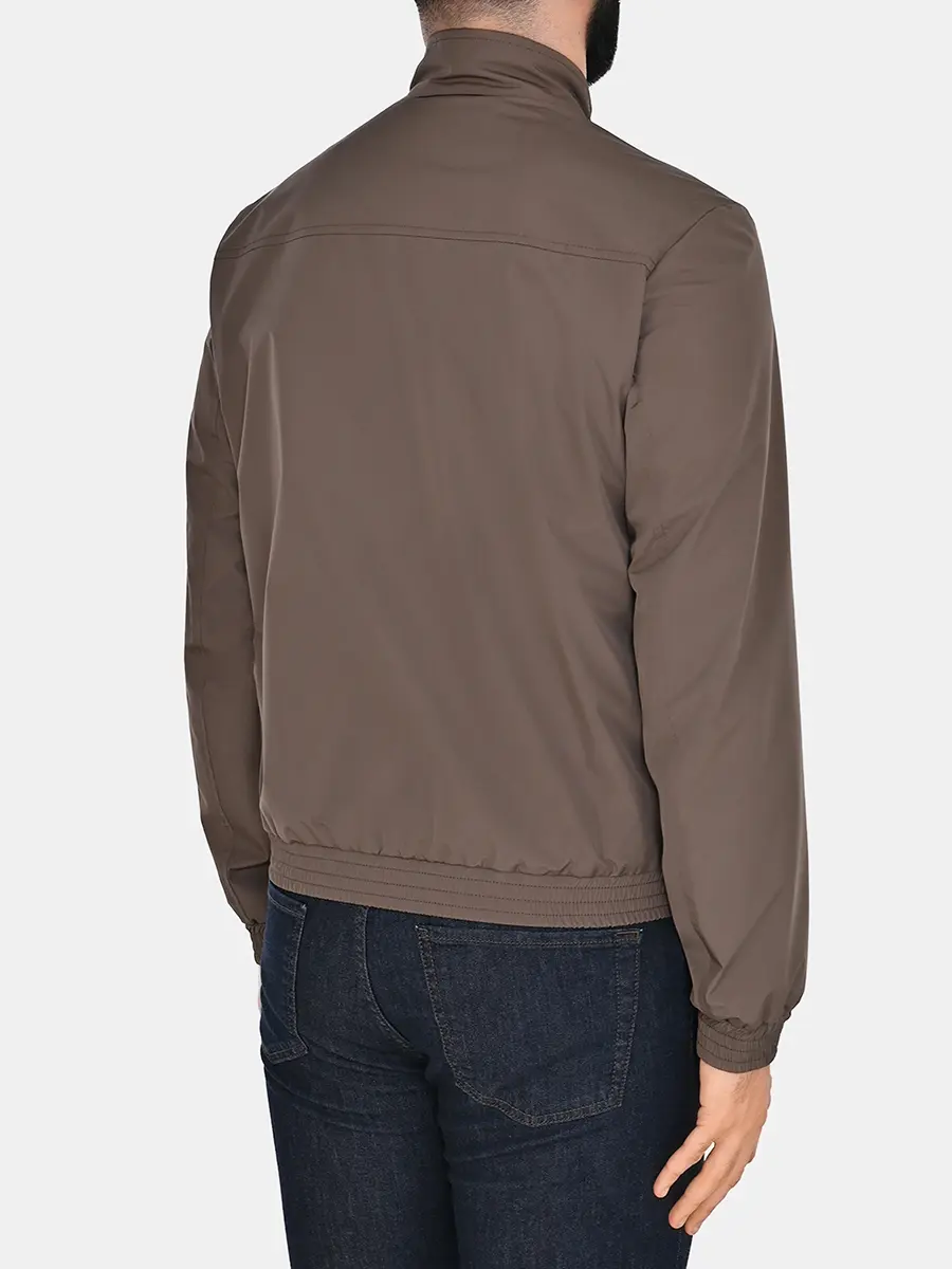 Бомбер однотонный