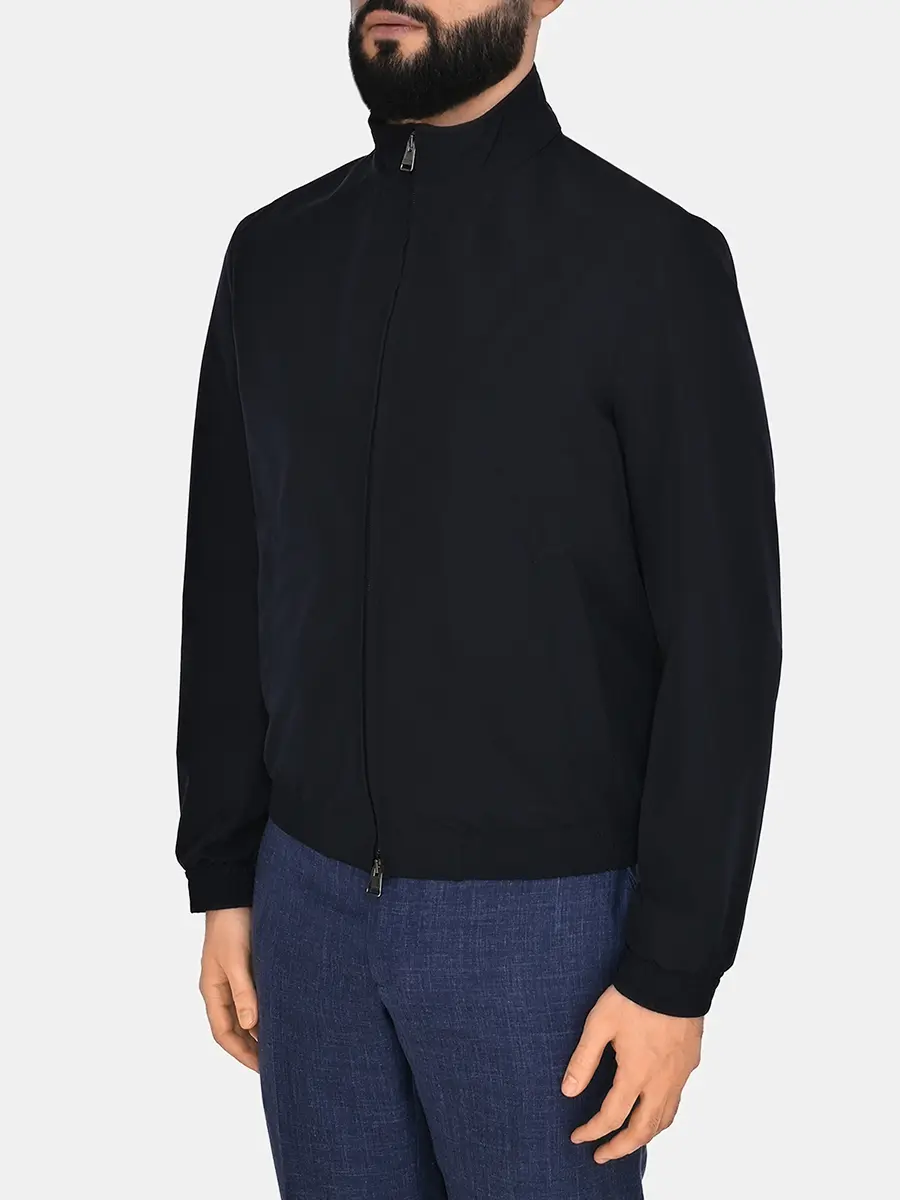 Бомбер однотонный