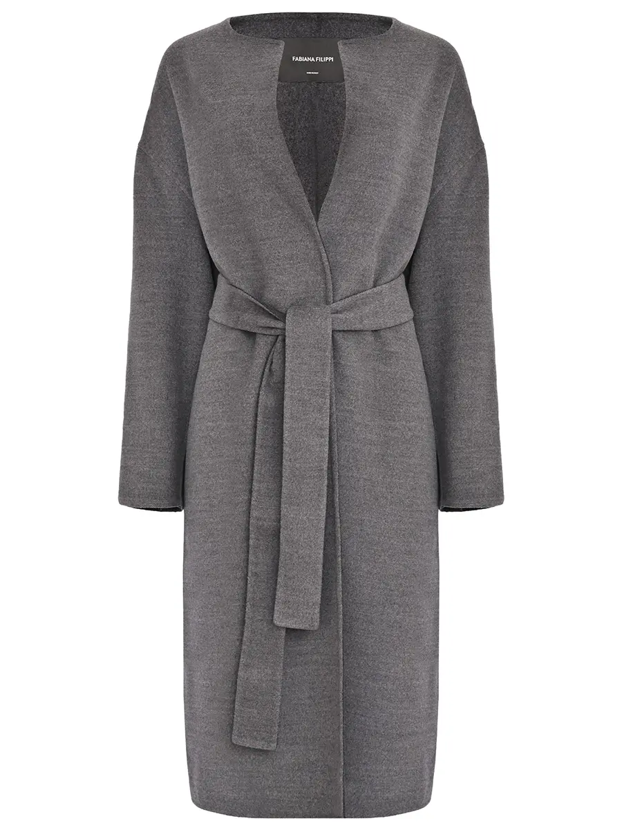 Пальто шерстяное