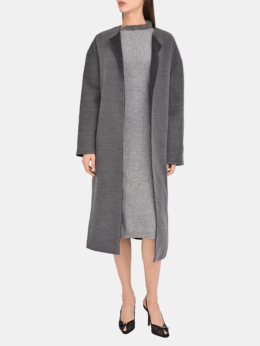 Пальто шерстяное