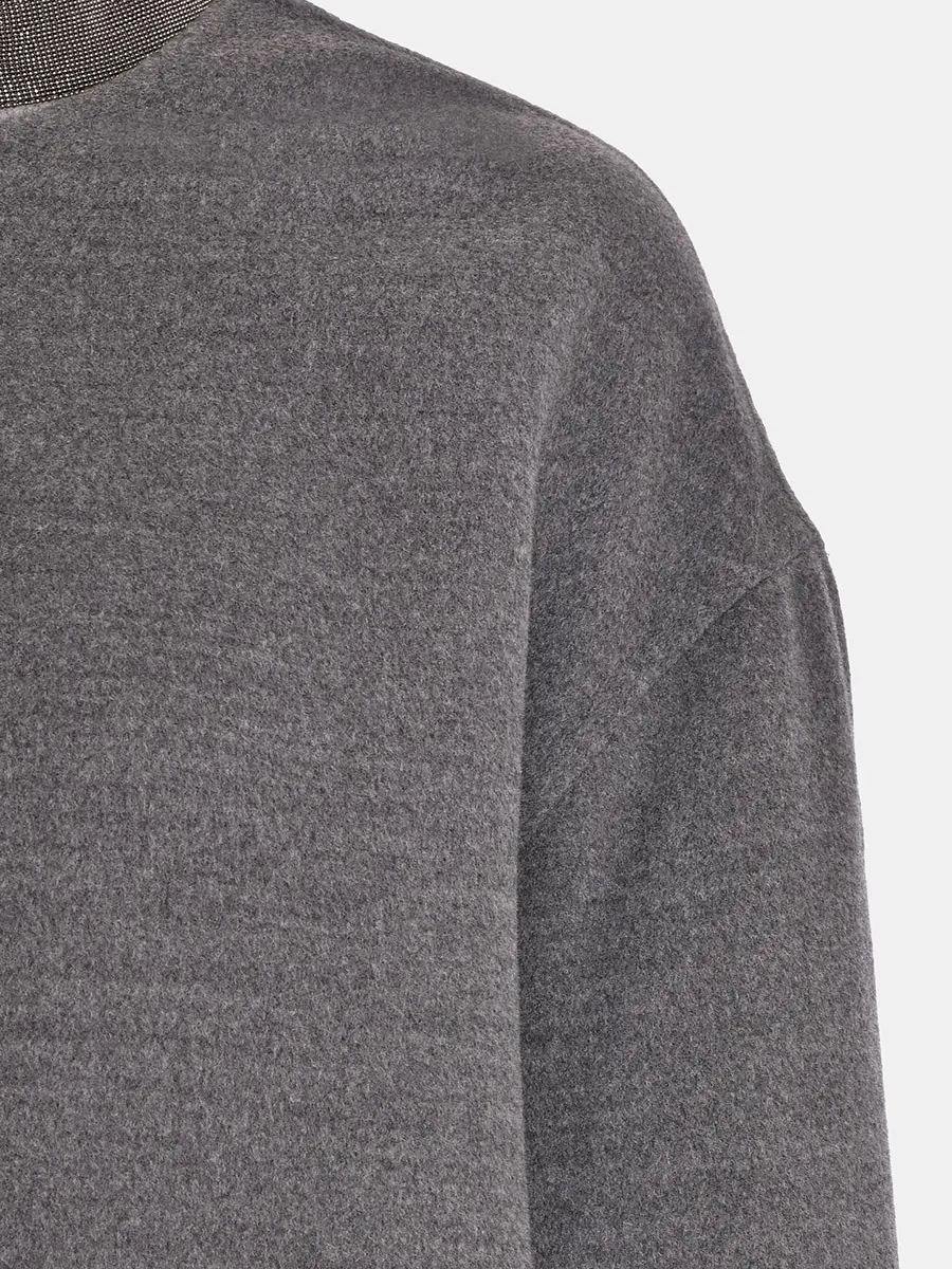 Пальто шерстяное