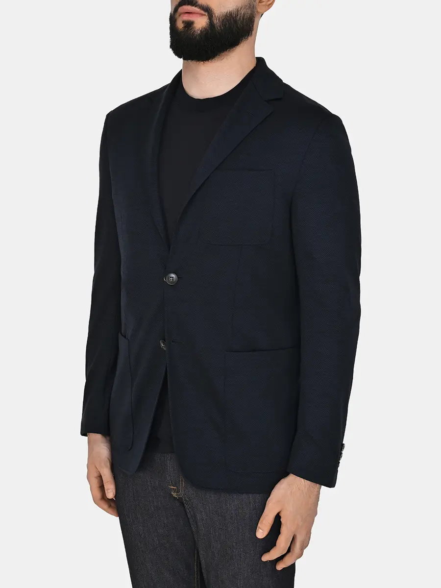 Пиджак однотонный