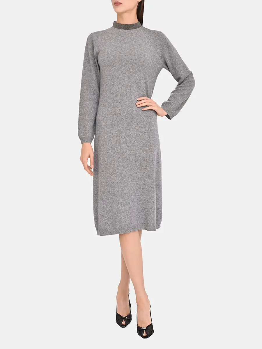 Платье шерстяное