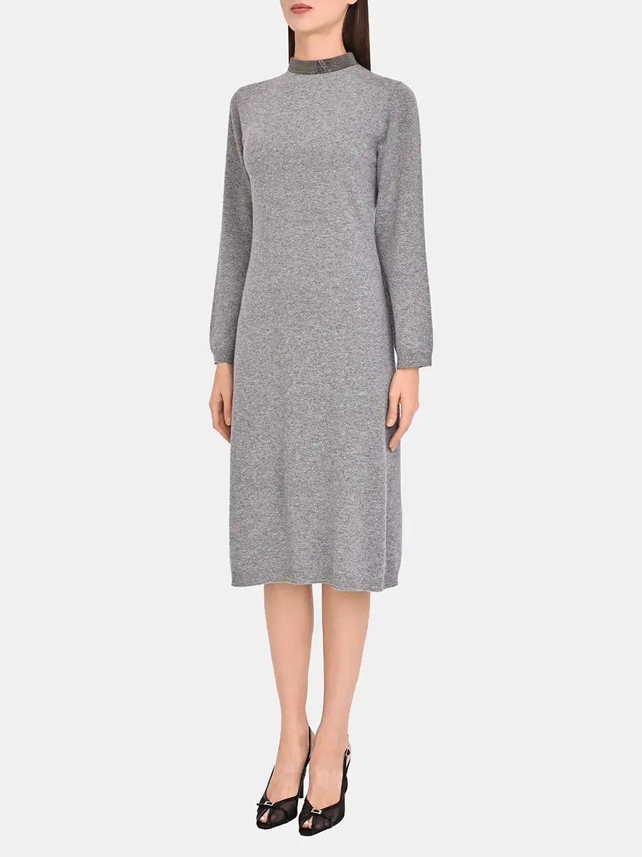 Платье шерстяное