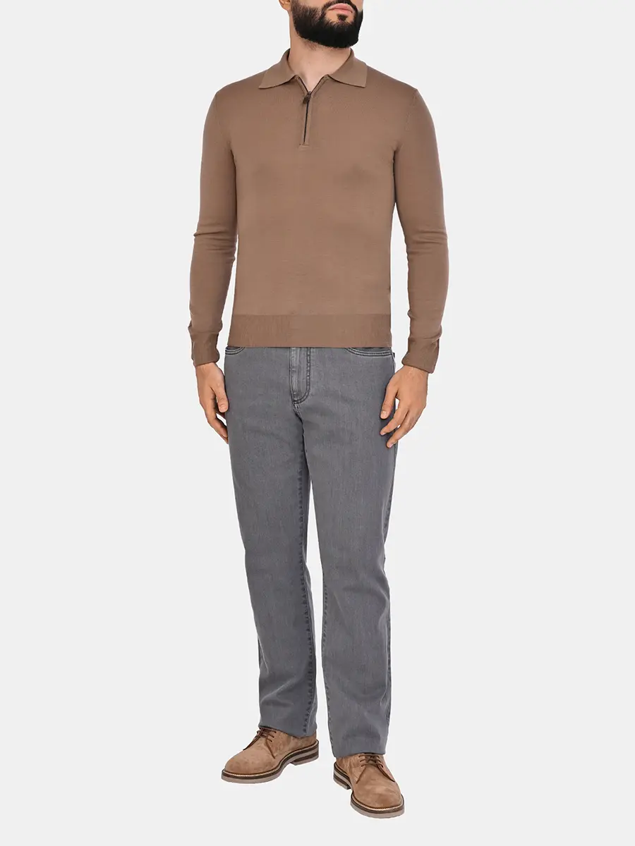 Поло шерстяное