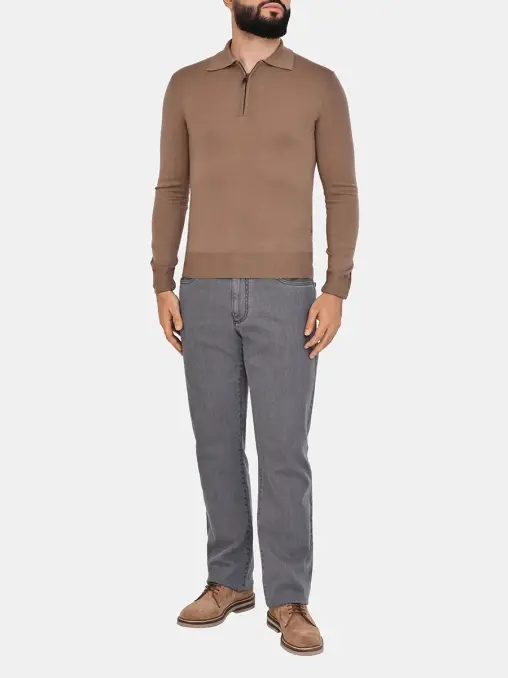 Поло шерстяное CANALI