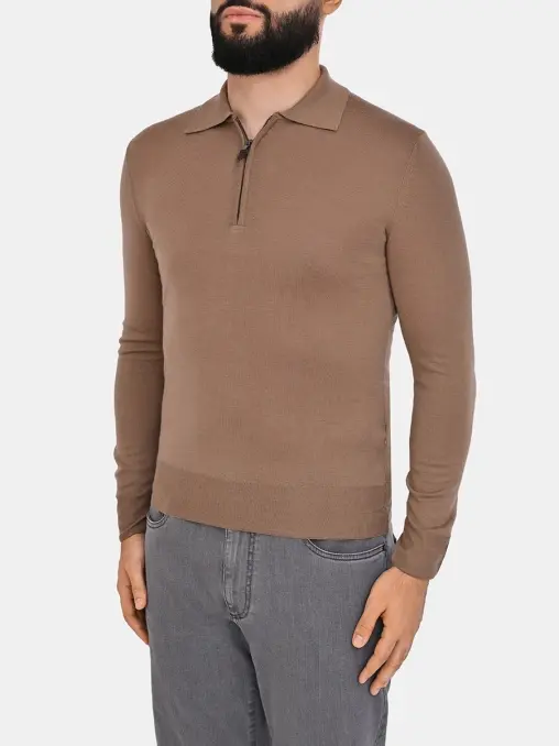 Поло шерстяное CANALI