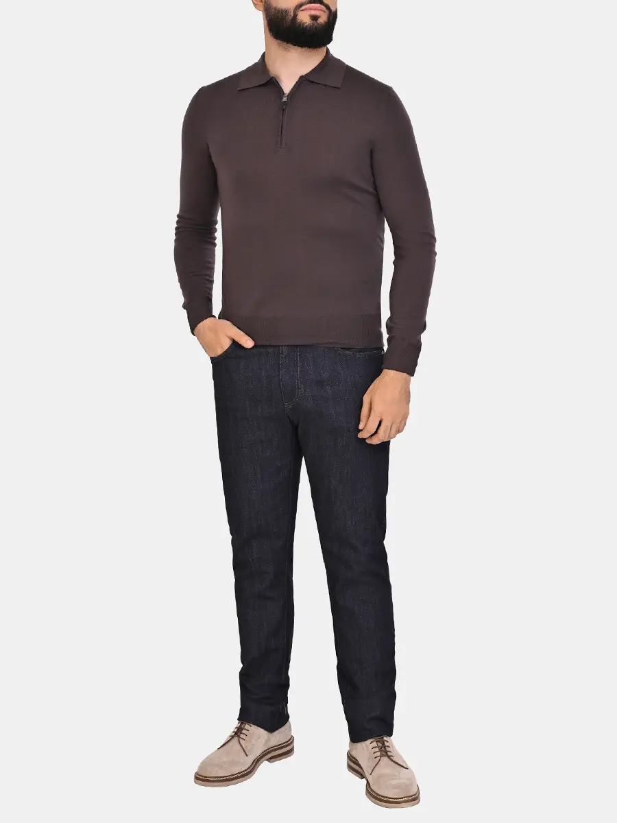 Поло шерстяное