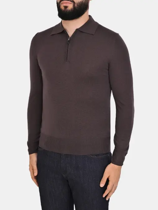 Поло шерстяное CANALI