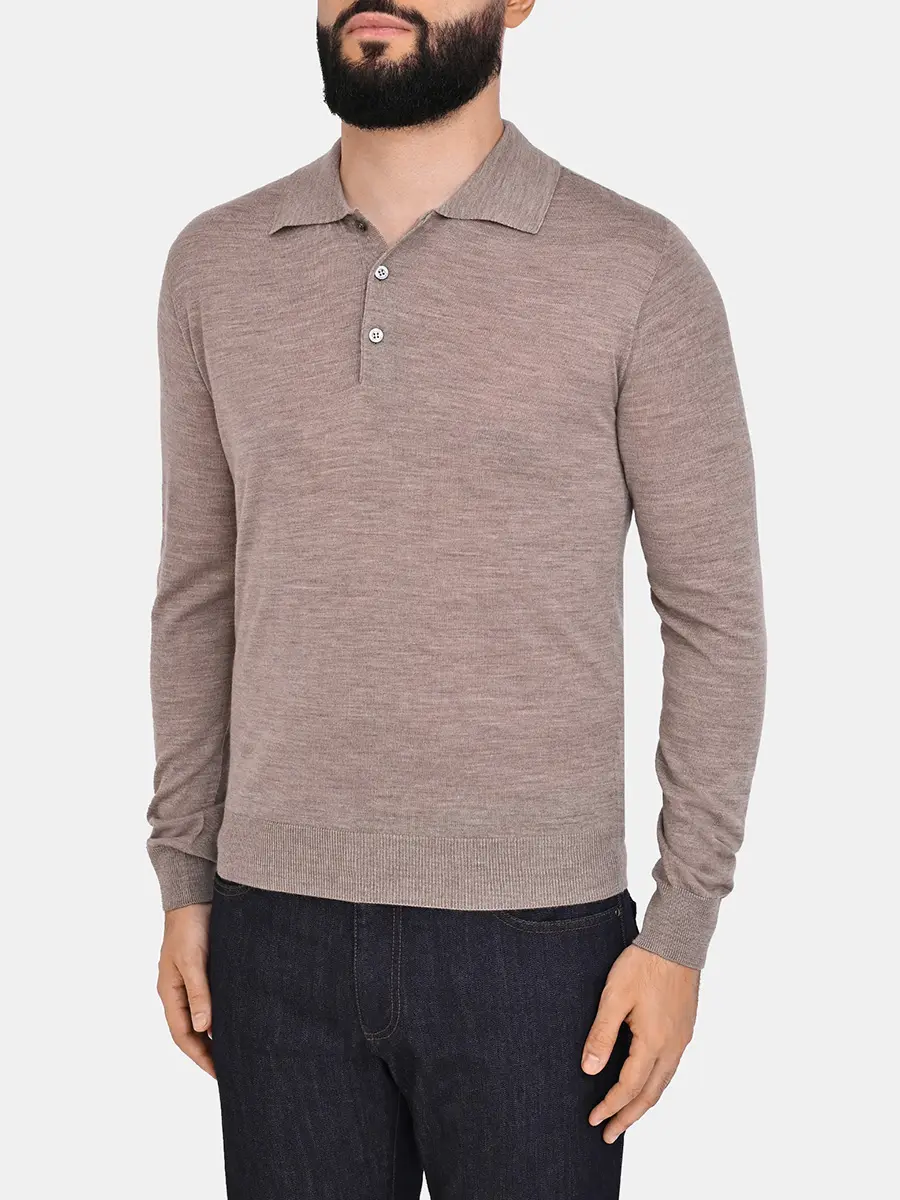 Поло шерстяное