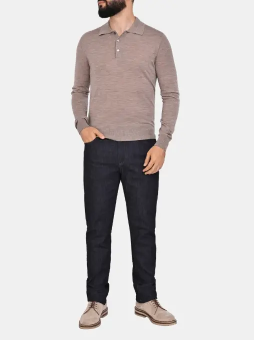 Поло шерстяное CANALI