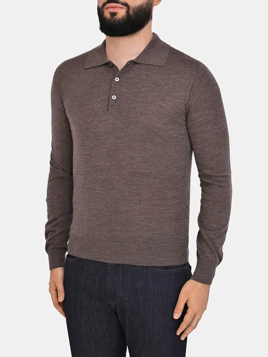 Поло шерстяное