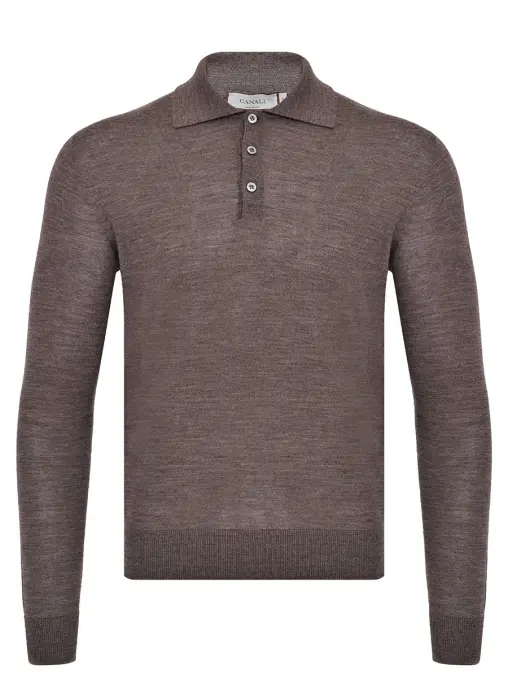 Поло шерстяное CANALI