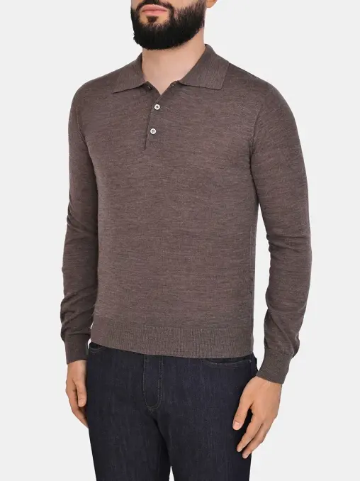 Поло шерстяное CANALI