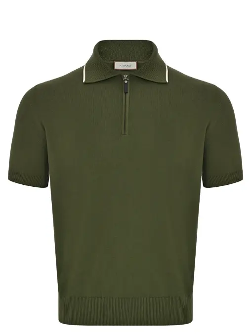 Поло хлопковое CANALI
