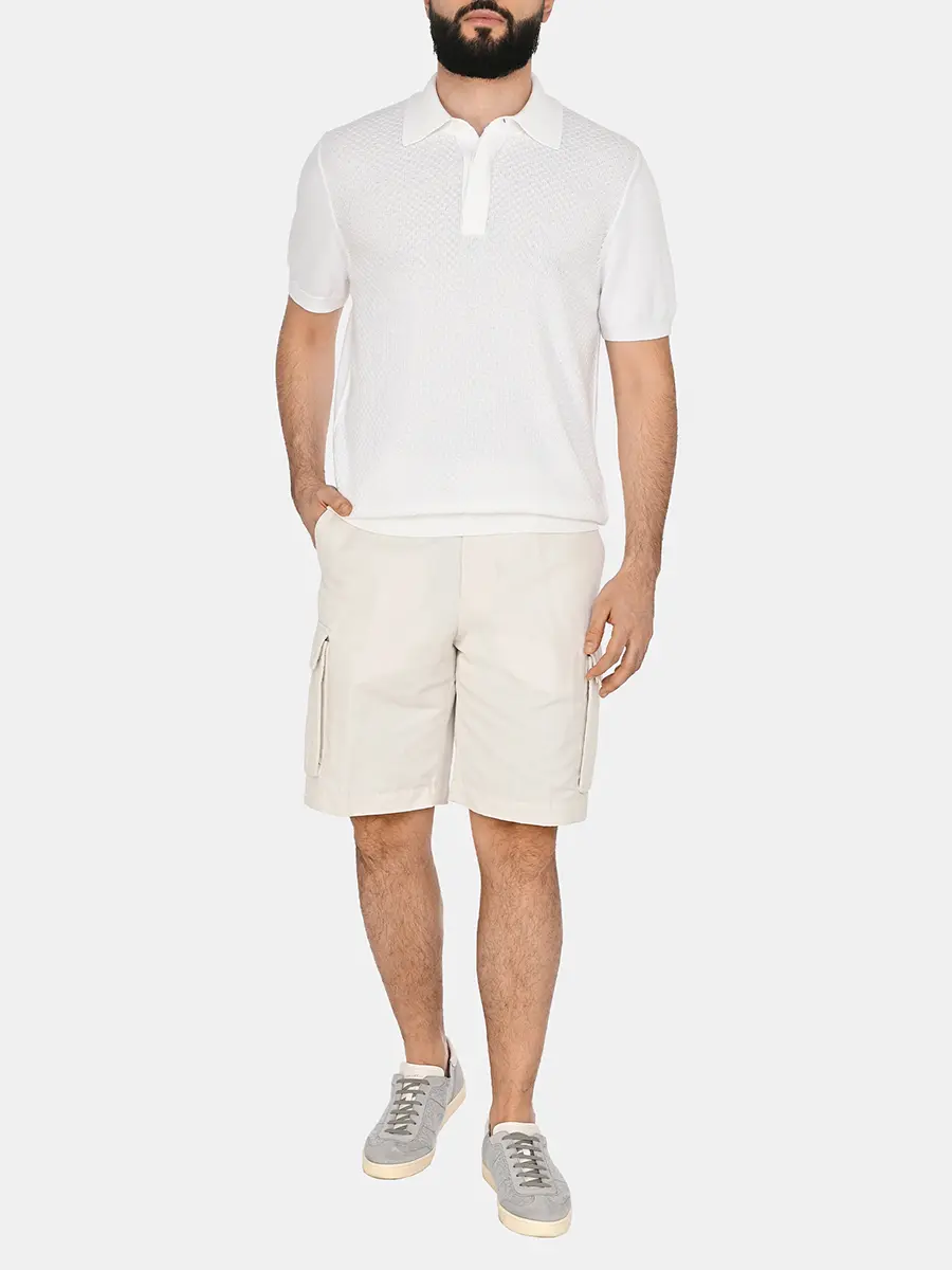 Поло из хлопка и модала