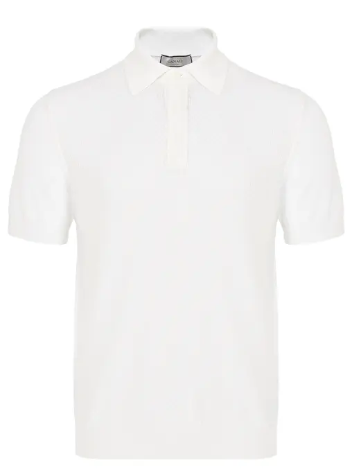 Поло из хлопка и модала CANALI