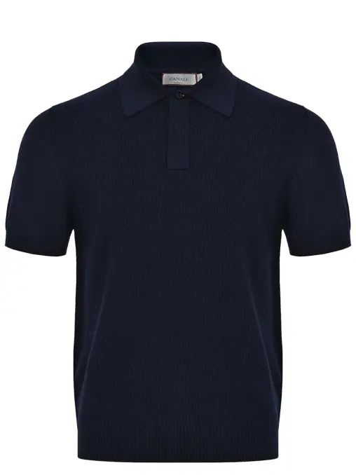 Поло из хлопка и модала CANALI