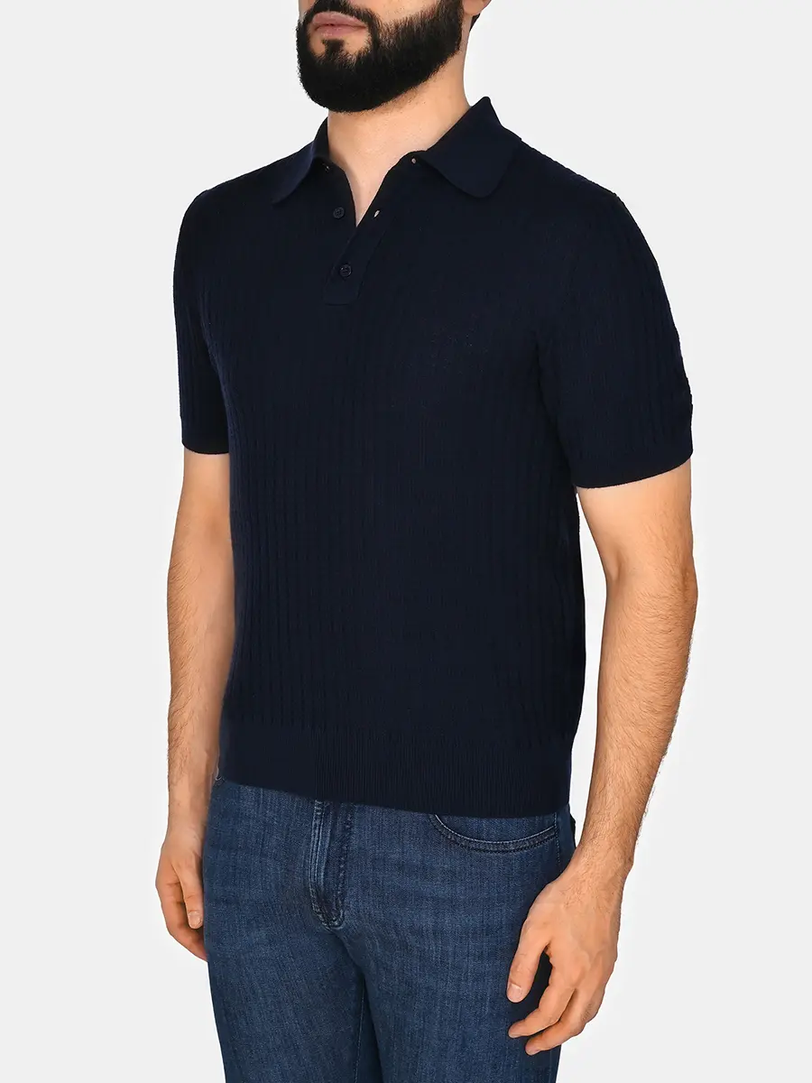 Поло из хлопка и модала