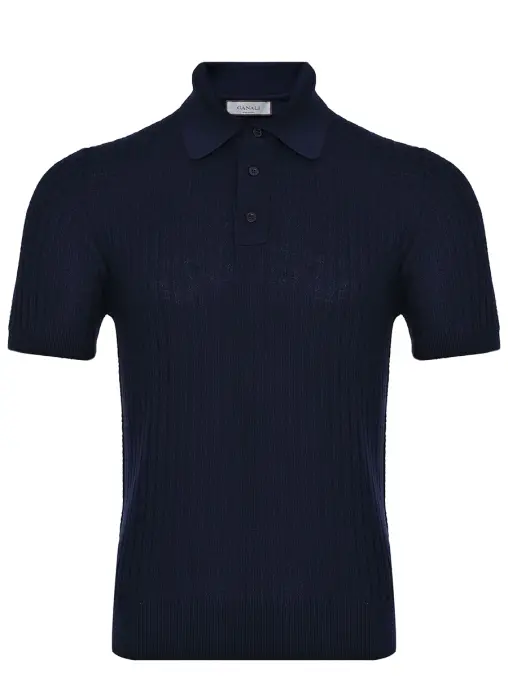 Поло из хлопка и модала CANALI