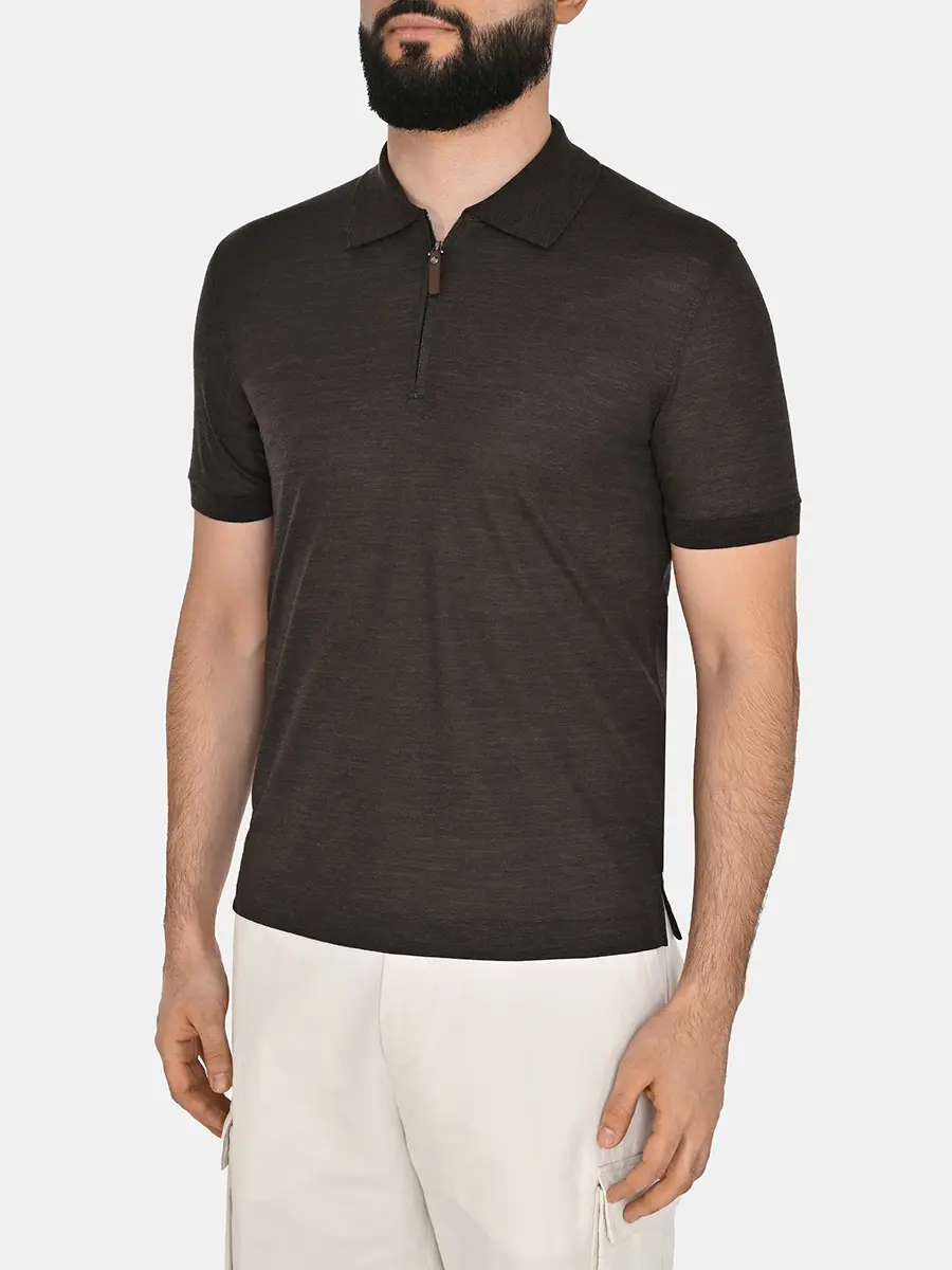 Поло шерстяное