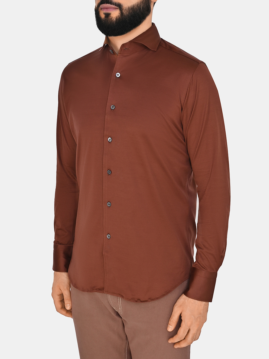 Рубашка Regular Fit хлопковая