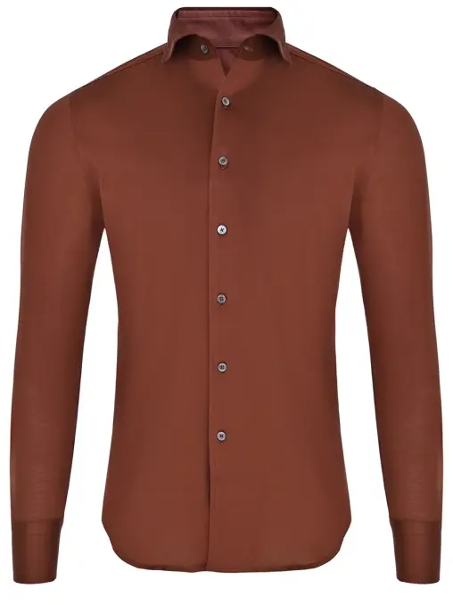 Рубашка Regular Fit хлопковая CANALI