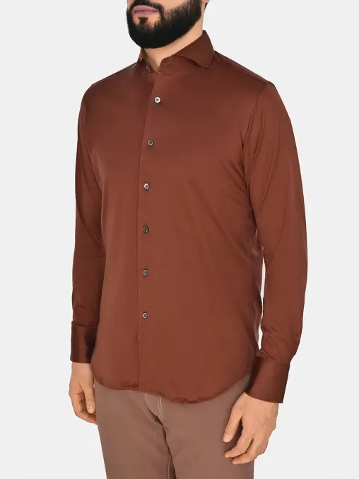 Рубашка Regular Fit хлопковая CANALI