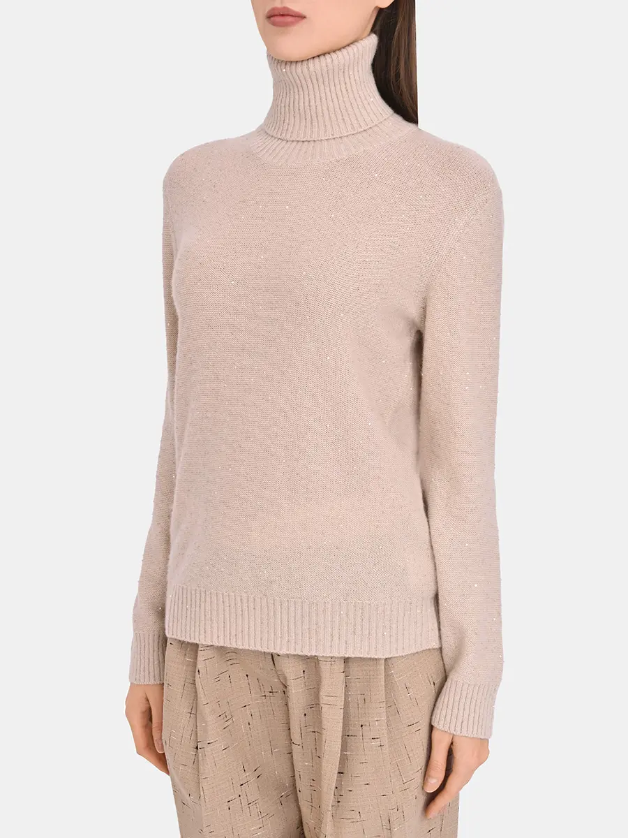 Свитер с пайетками