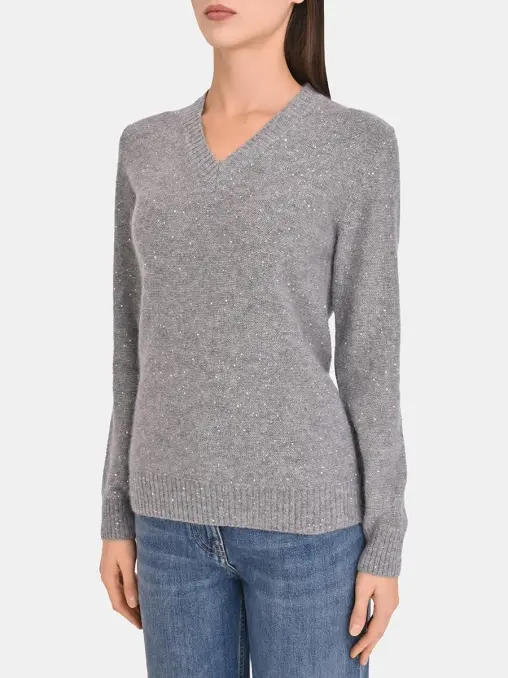 Пуловер с пайетками FABIANA FILIPPI