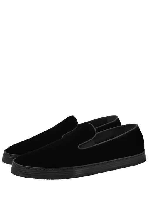 Слипоны замшевые CANALI