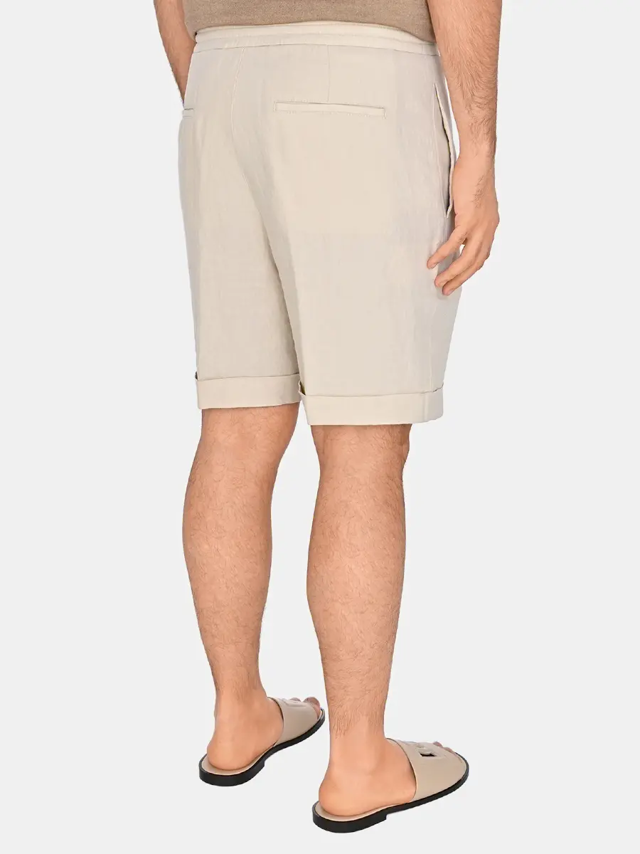 Шорты льняные