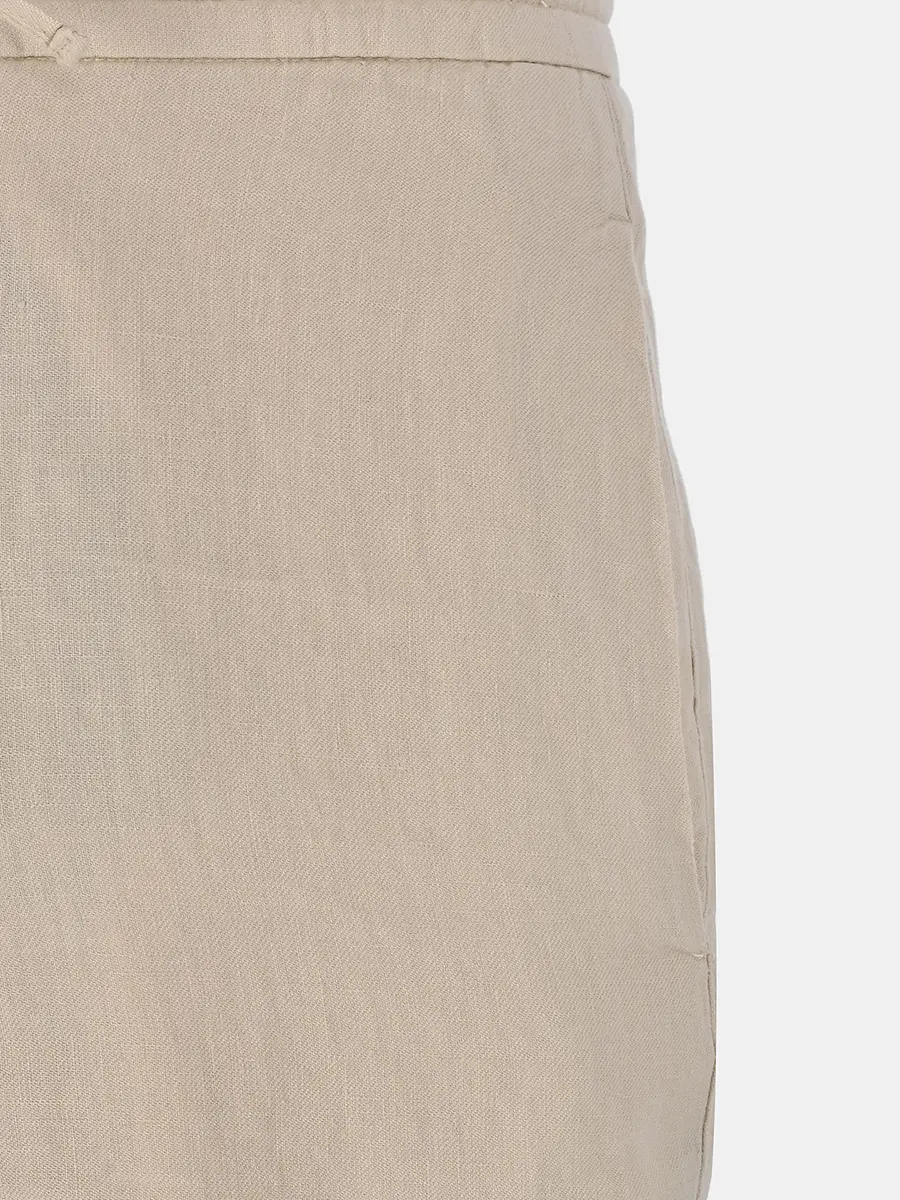 Шорты льняные