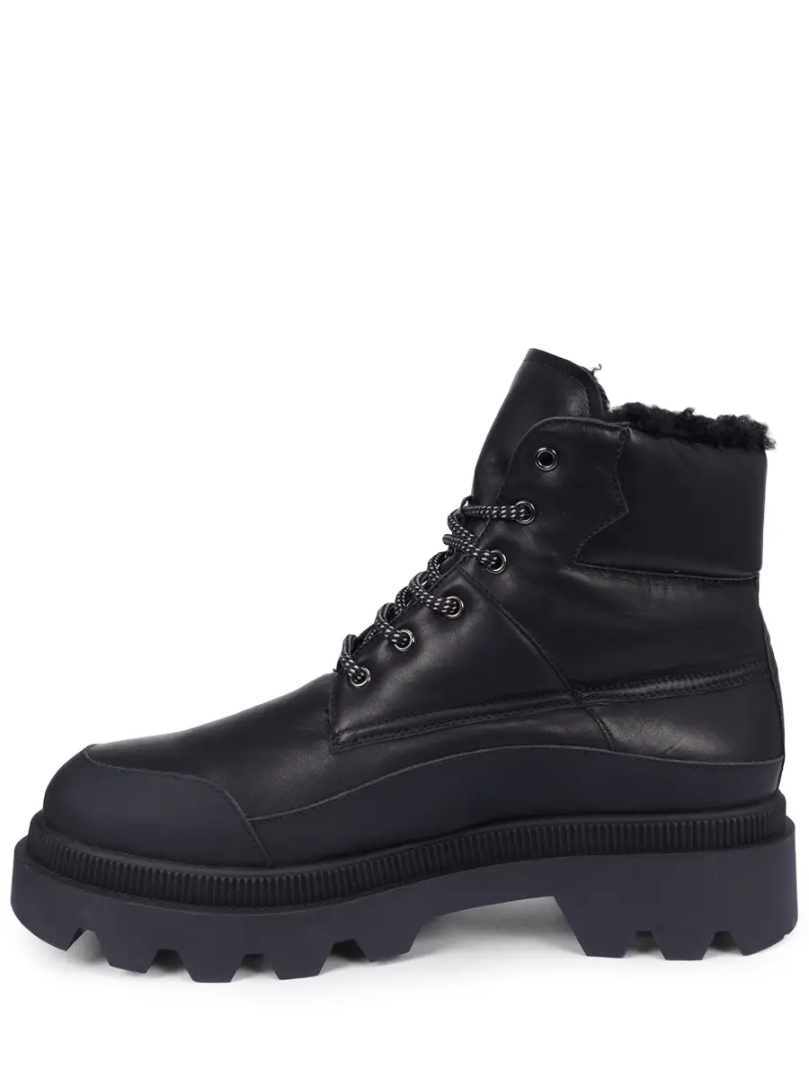 Ботинки кожаные на меху