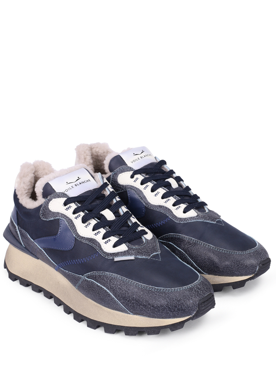 Кроссовки комбинированные на меху