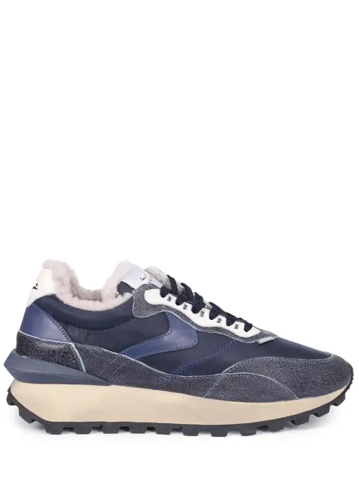 Кроссовки комбинированные на меху VOILE BLANCHE