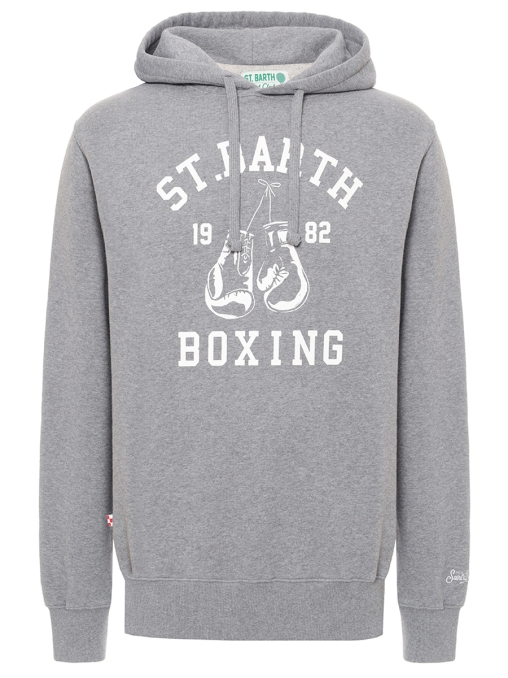 Худи хлопковое MC2 SAINT BARTH