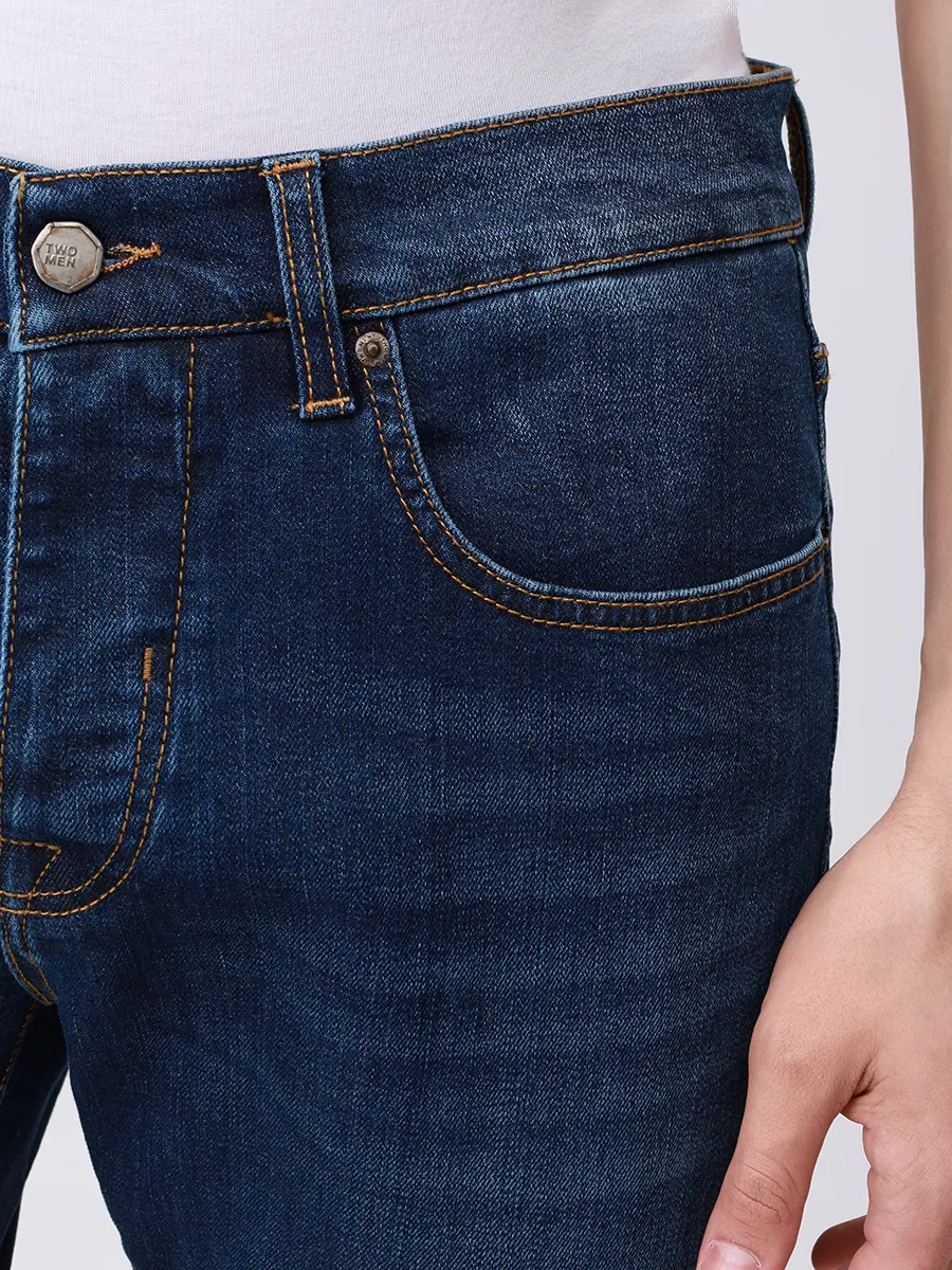 Джинсы Slim Fit хлопковые