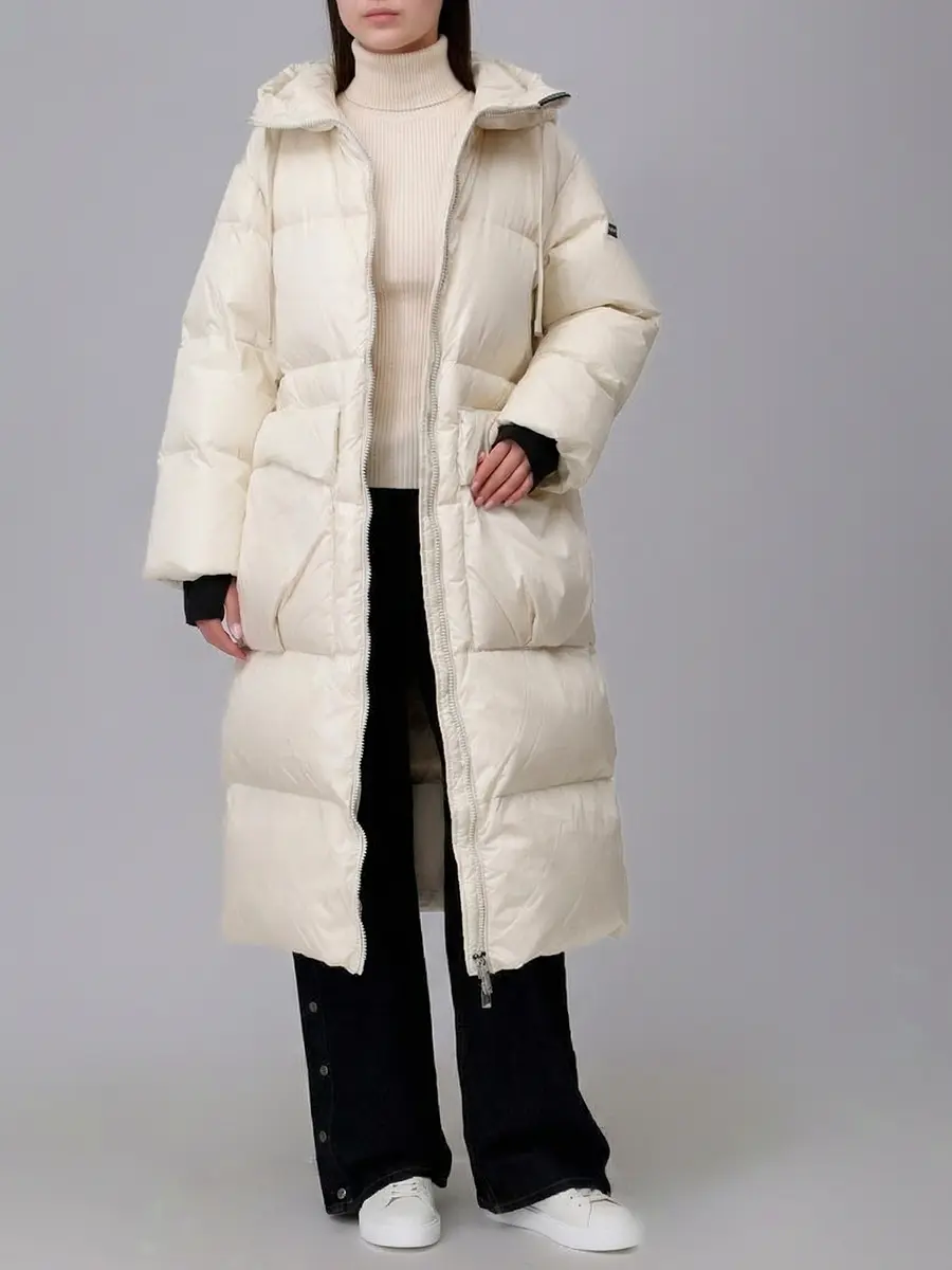 Пуховик стеганый