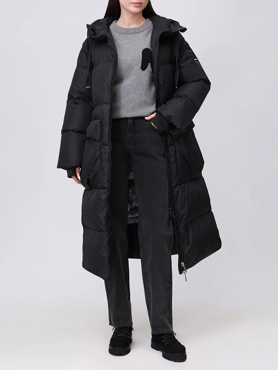 Пуховик стеганый