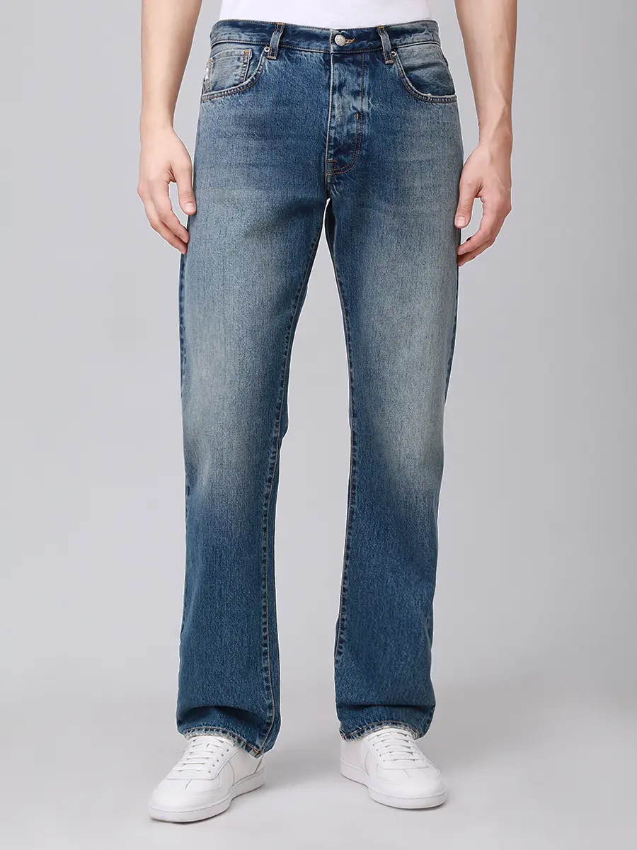 Джинсы Regular Fit хлопковые