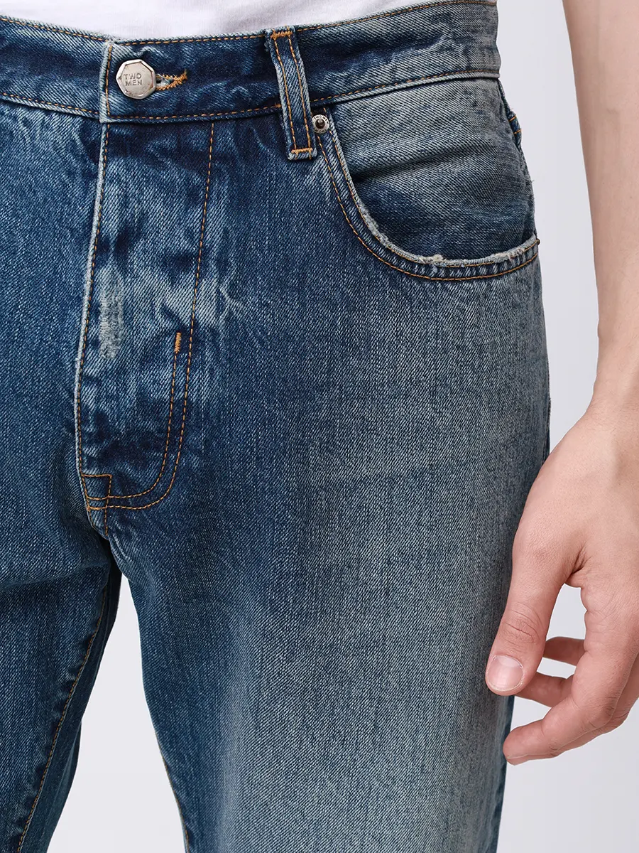 Джинсы Regular Fit хлопковые