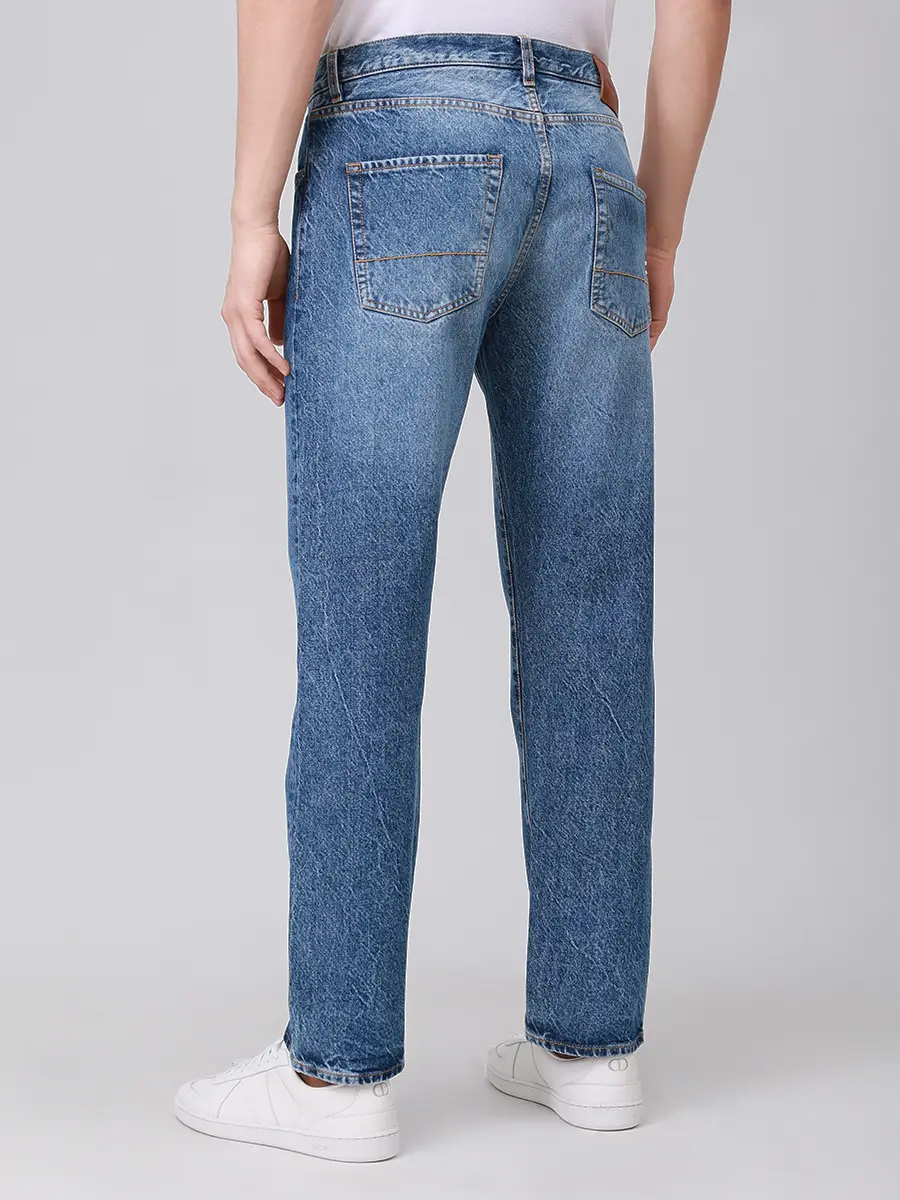 Джинсы Regular Fit хлопковые