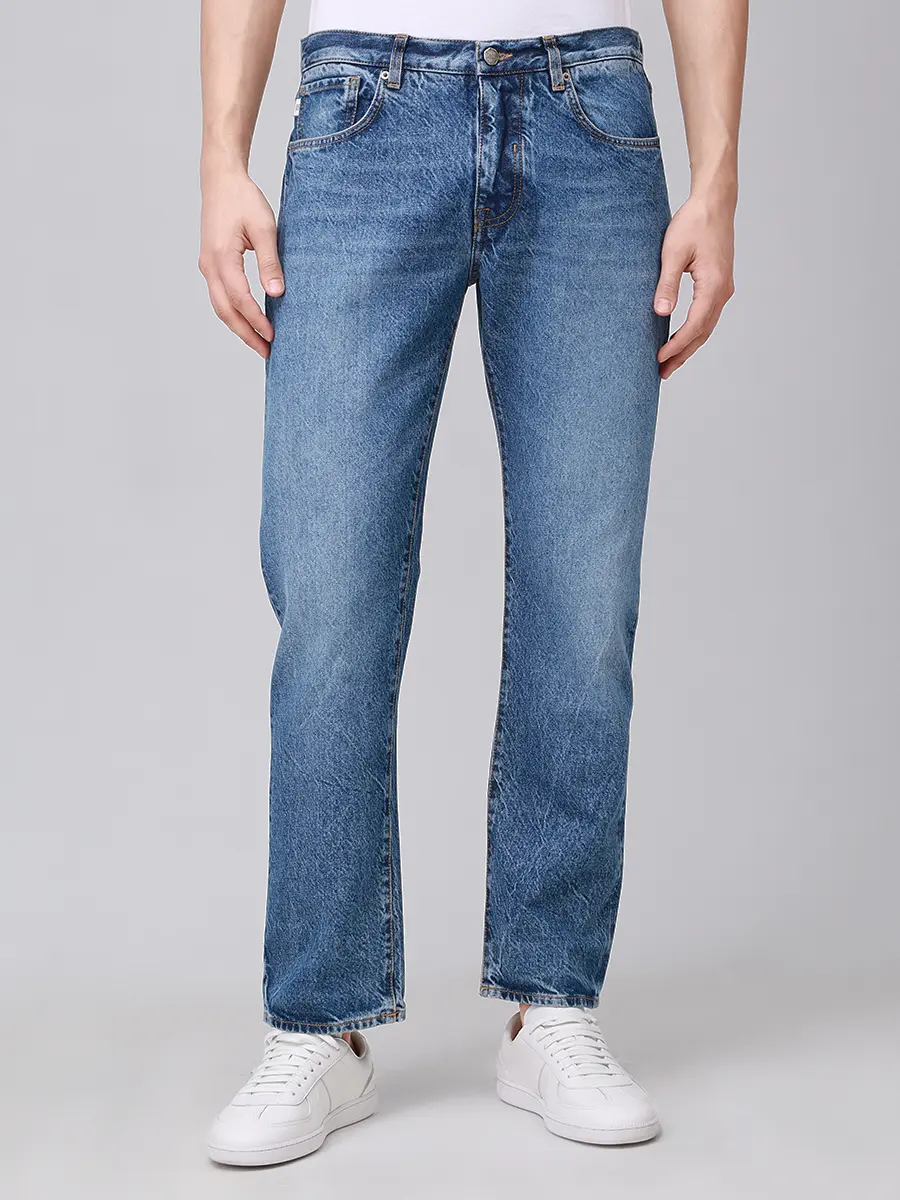 Джинсы Regular Fit хлопковые