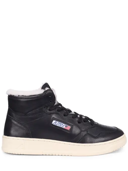 Кеды кожаные на меху AUTRY