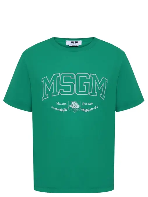 Футболка хлопковая MSGM