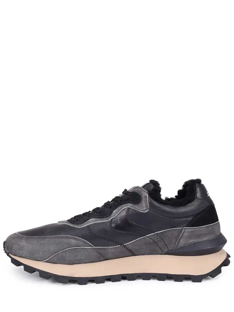 Кроссовки комбинированные на меху