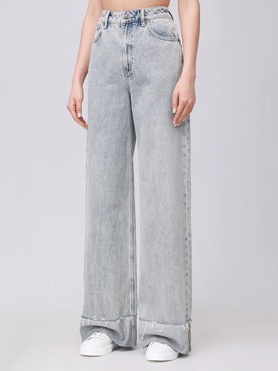 Джинсы хлопковые